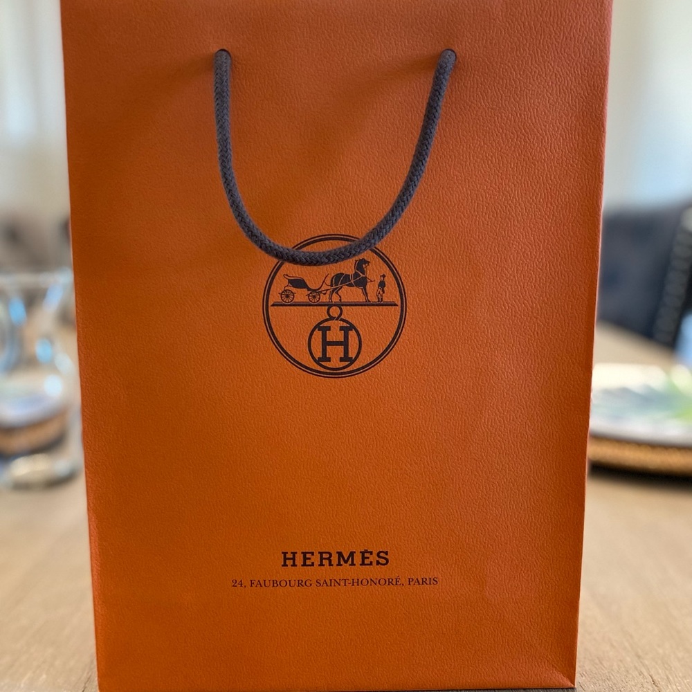 Authentic Hermes paper Bag